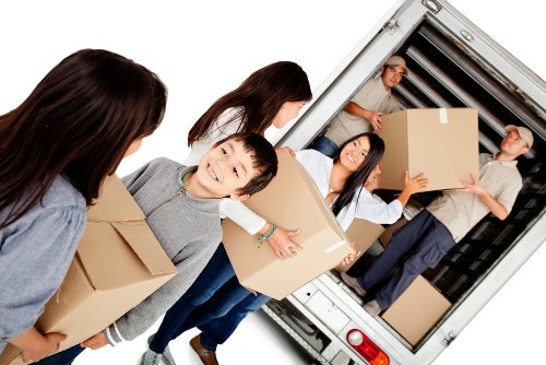 Man and van service helping with a local move in Knightsbridge