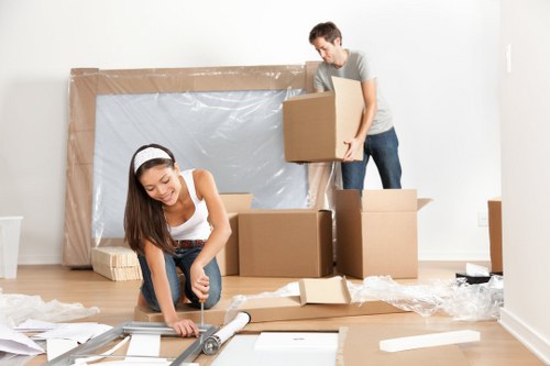 Office relocation planning in Knightsbridge with careful access management
