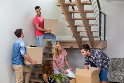 Packing and preparing office furniture for a Knightsbridge move