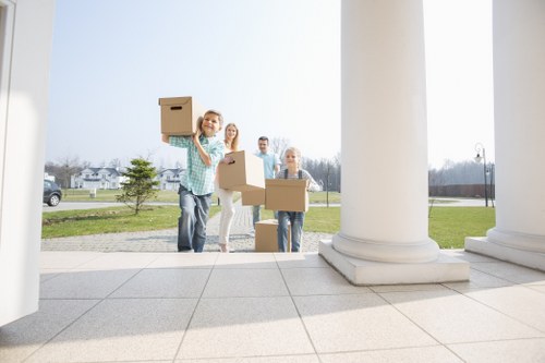Careful packing and furniture protection for a Knightsbridge home removal