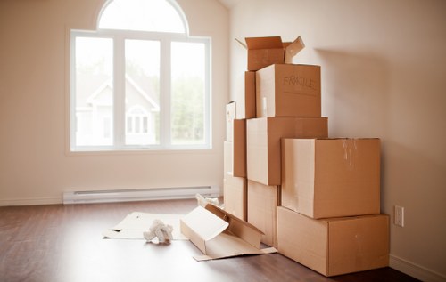 Professional packing and furniture protection for a Knightsbridge home removal