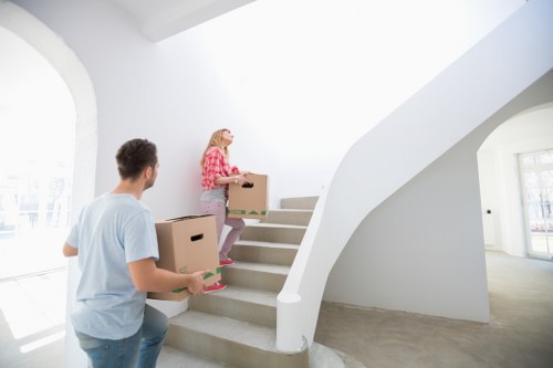 Secure transport setup for a Knightsbridge relocation