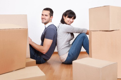 Professional removals service handling fragile and valuable items in Knightsbridge